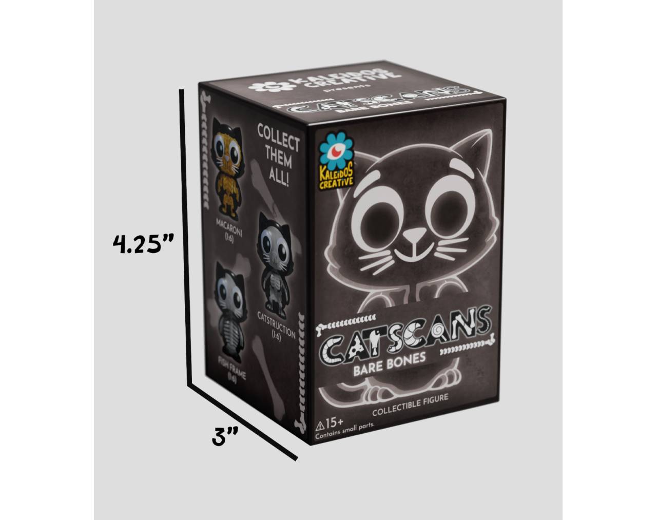 Catscans (Bare Bones) Blind Box - Kaleidos Creative (Cajita sorpresa)