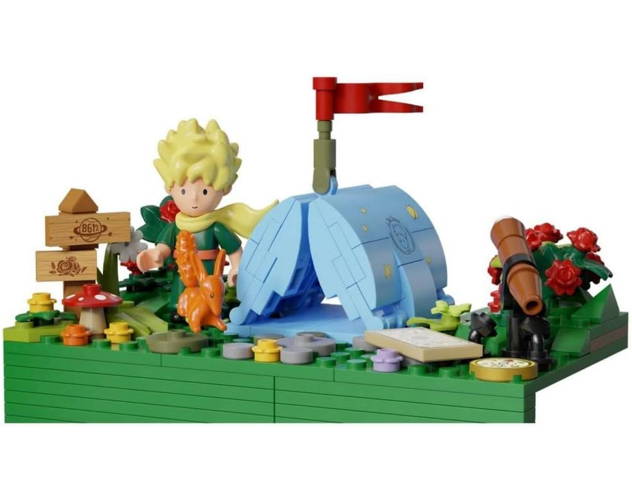 Maleta de El Principito: (Set de construcción) Pantasy 