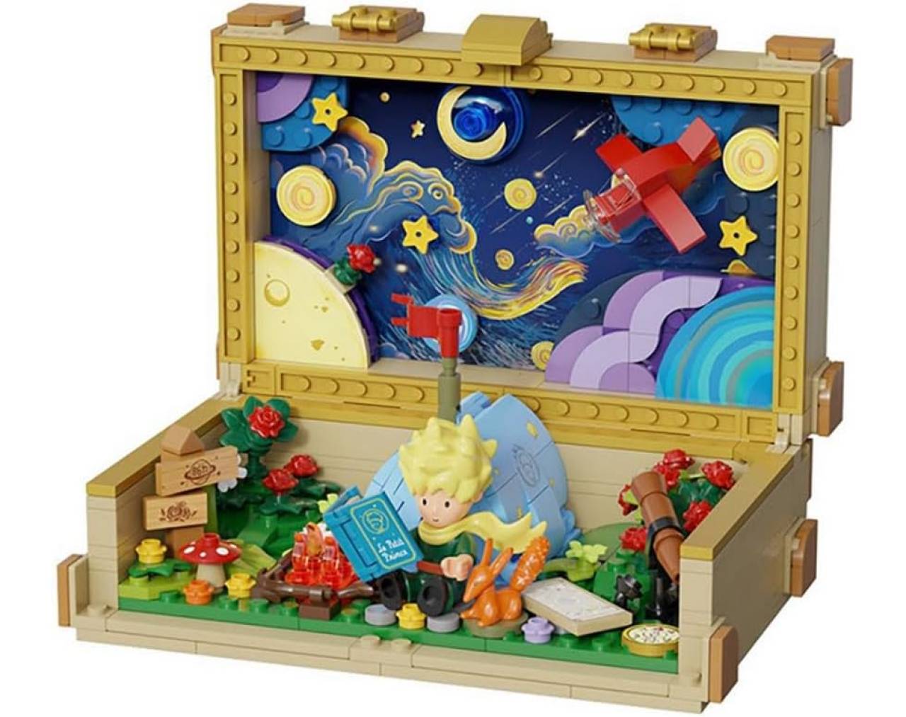 Maleta de El Principito: (Set de construcción) Pantasy 