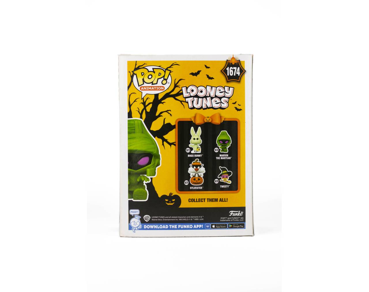 Marvin The Martian In Mummy Costume (Glows in the Dark) - Looney Tunes Pop! Vinyl