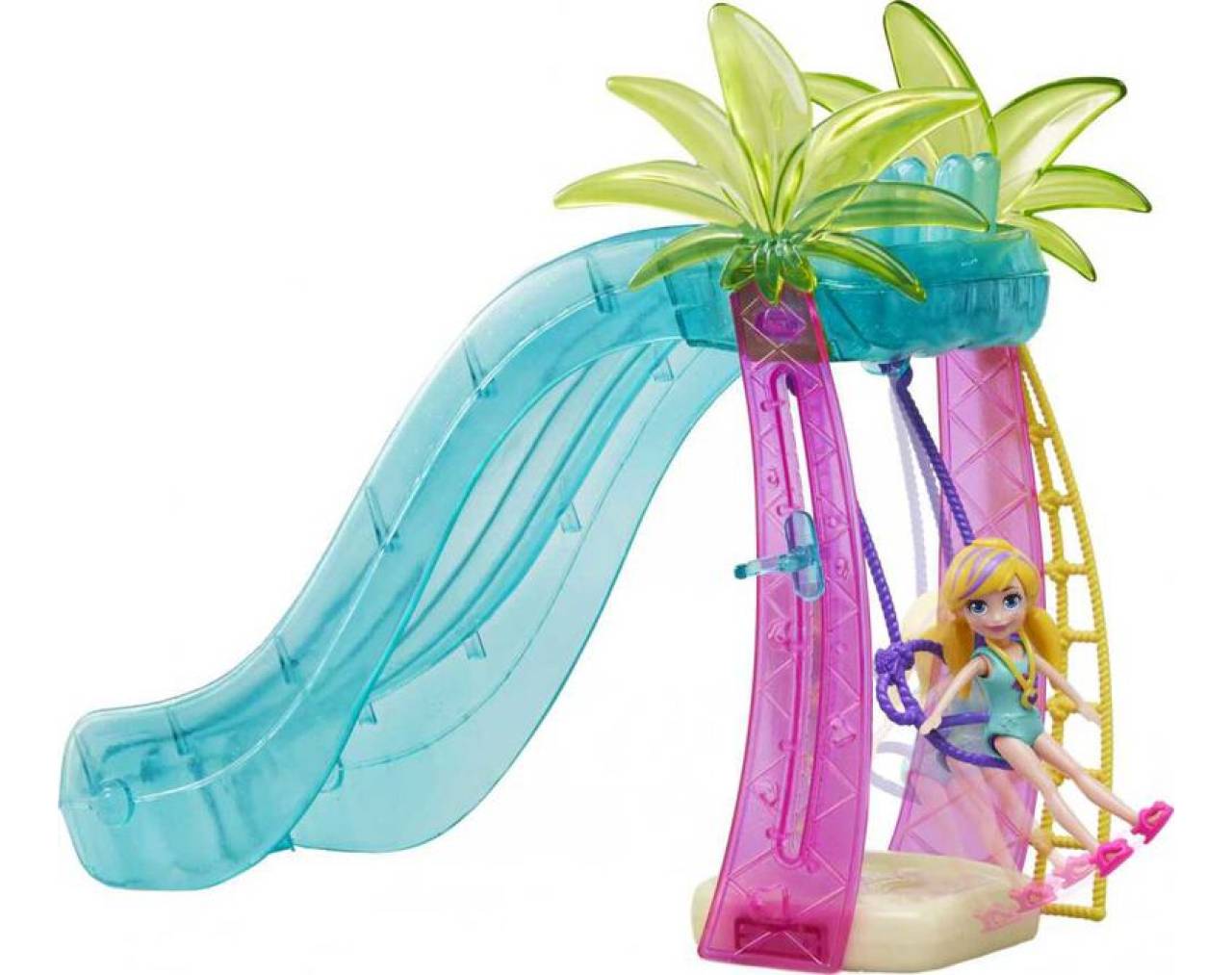 Polly Pocket Sunshine Splash Park - Set Parque Acuático con Muñeca