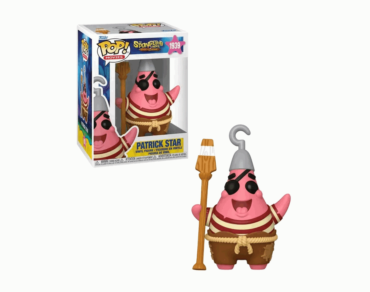 Funko Pop Movies: Bob Esponja En busca de los pantalones cuadrados - Patricio Pirata
