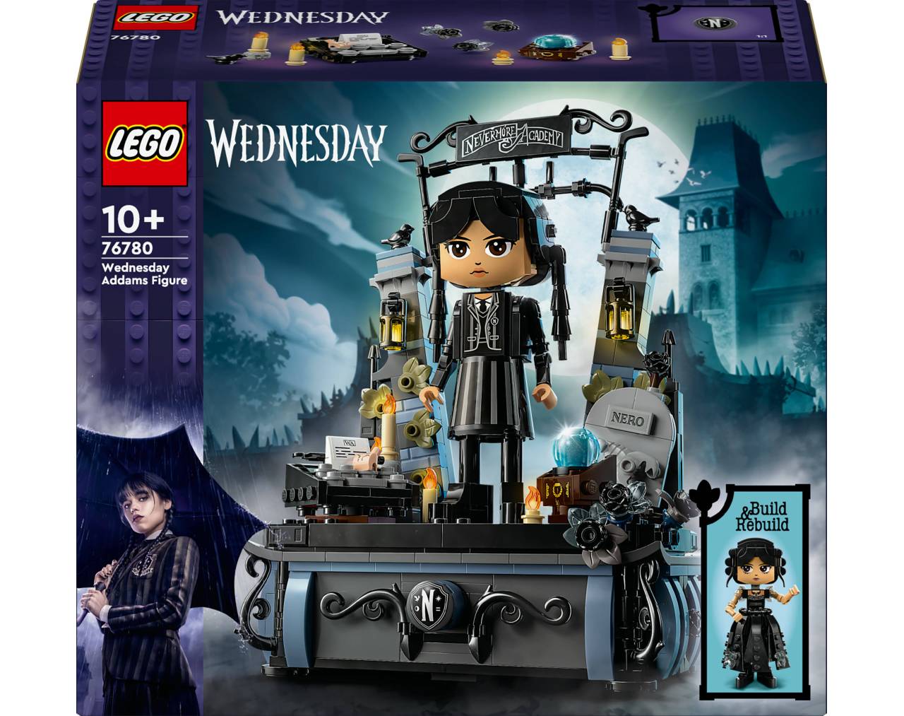 Figura de Miércoles Addams Sets de LEGO® Miércoles #76780