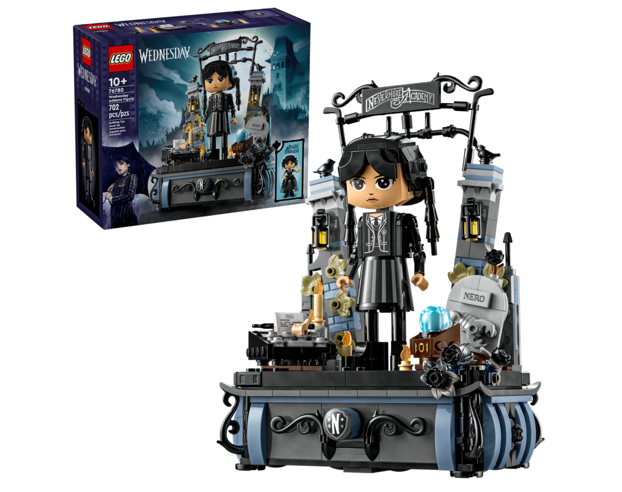 Figura de Miércoles Addams Sets de LEGO® Miércoles #76780