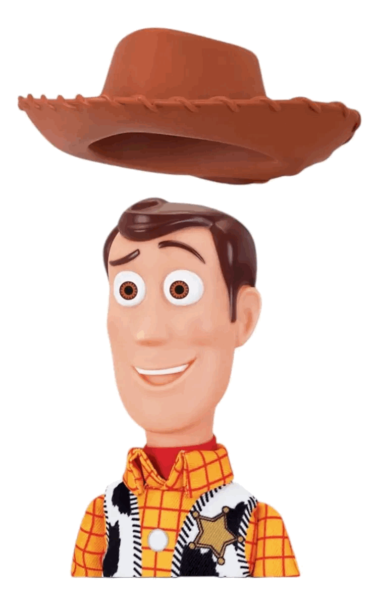 Sheriff Woody Figura de Acción que habla - Toy Mark