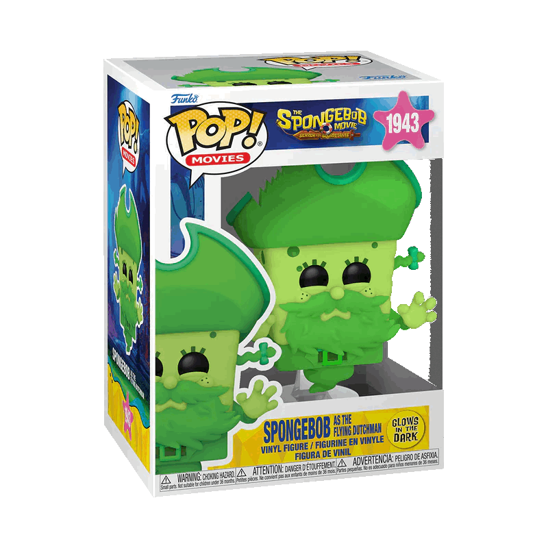 Funko Pop! Bob Esponja Movies Search Sq P Bob Fantasma Glow