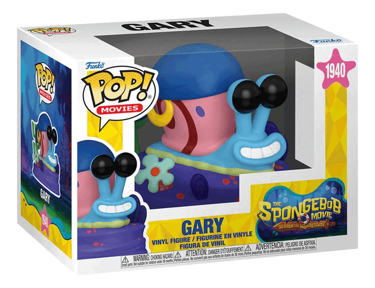 Funko Pop! Bob Esponja Spongebob Movie Gary #1940
