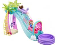 Polly Pocket Sunshine Splash Park - Set Parque Acuático con Muñeca